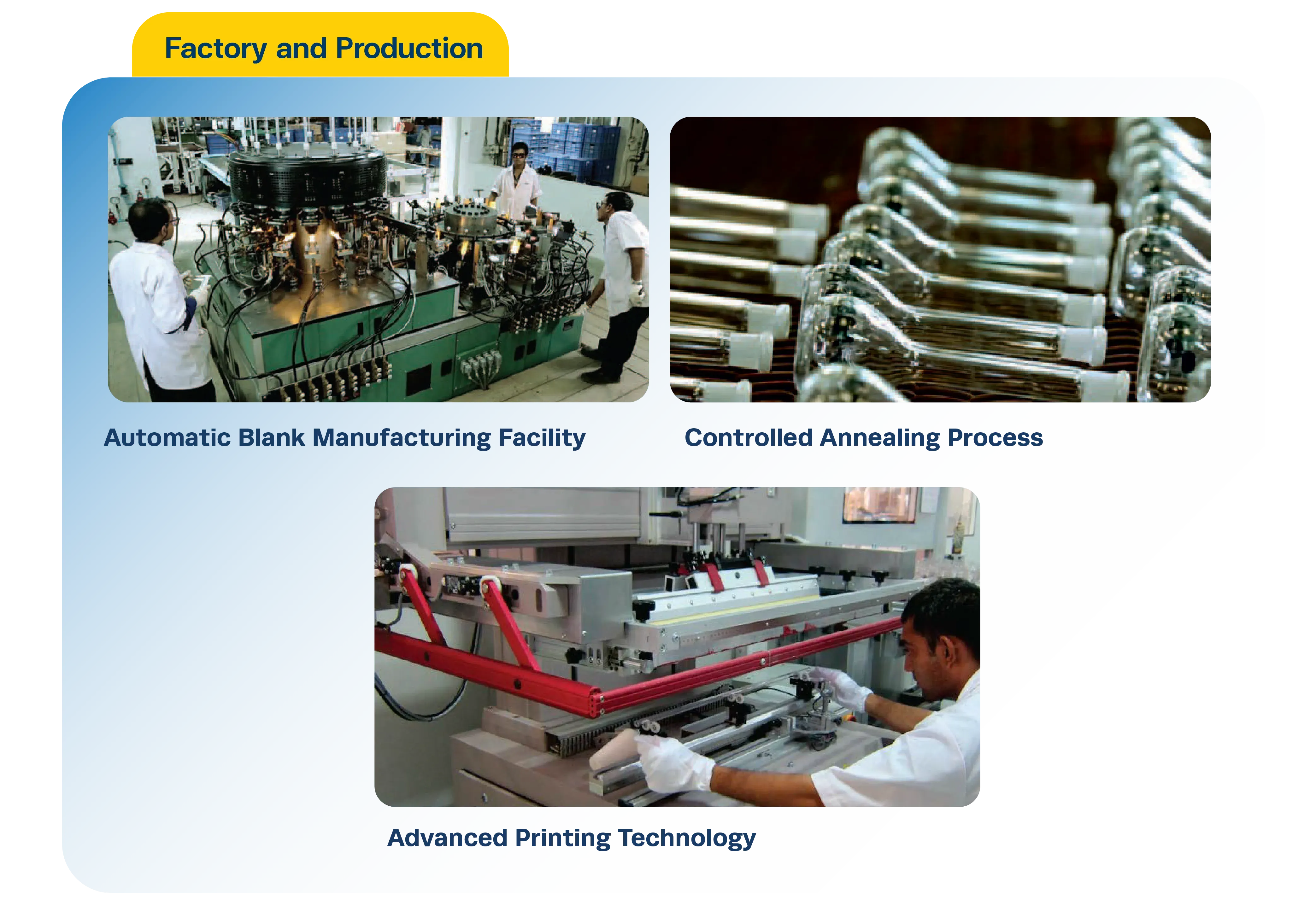Borosil glassware manufacturing