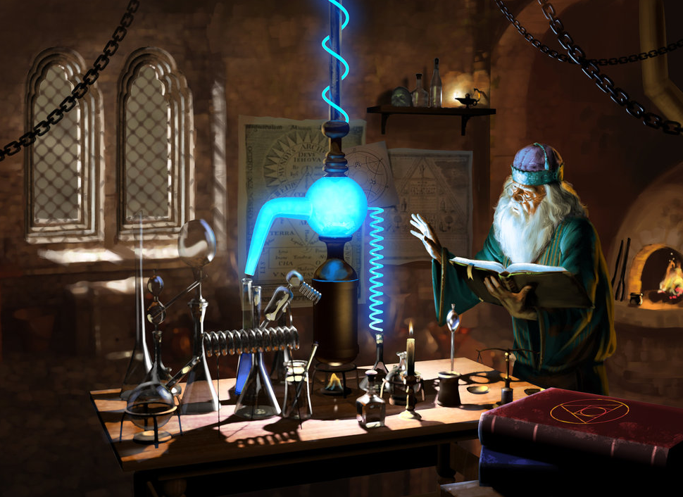 In my imagination, Chemistry was the grandchild of good old alchemy…
